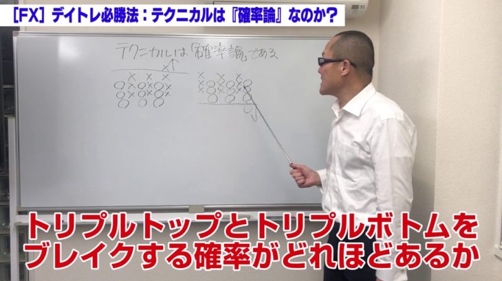 ［FX］デイトレ必勝法：テクニカルは『確率論』なのか？竹内のりひろ