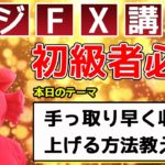 【裏技！？】FXで手っ取り早く収支を上げる方法教えます～あなたを収支を〇にするマジFX講座～