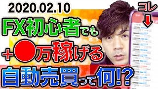 FX初心者でも＋●万稼げる自動売買って何!? EA検証ランキングおすすめ1位の利益はいくら？【スマホ報告 2020.02.10】