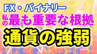 FXバイナリーで通貨の強弱や関連通貨の連動は私のエントリーや決済の重要な根拠です#26