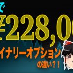 10分で、22万円の儲け？！ FXとバイナリーオプションの違い 【ゆっくり解説】