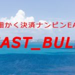 FXシステムトレード・細かく決済ナンピンEA『EAST_BULE』