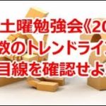 FX土曜勉強会《208》複数のトレンドラインで目線を確認せよ‼