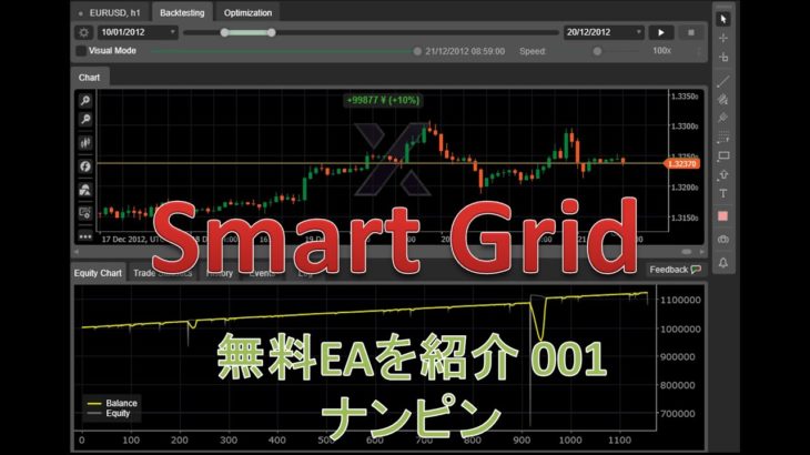 001_Smart Gridでナンピンだ_FX無料EAを紹介します