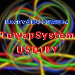 FXシステムトレード・MACDで仕掛ける短期型EA『TowapSystem USDJPY』を検証