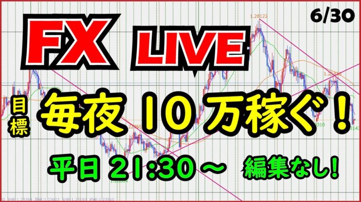 【FXライブ】生トレードで毎日１０万円を目指す。aki