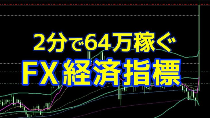 FX経済指標2分で64万円稼いだデイトレード手法 勝つポイントは？