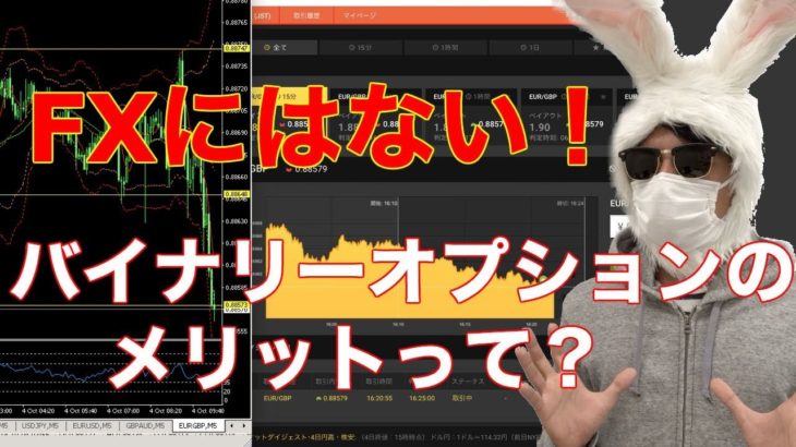 【バイナリーオプション】FXにはないバイナリーのメリットって？