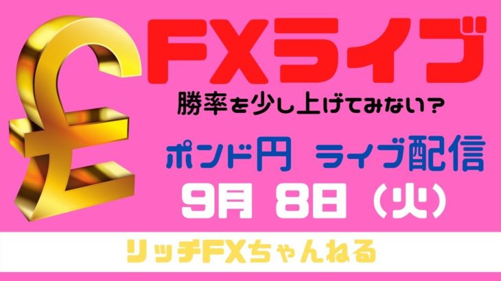 【FXライブ】FX初心者でも「チャネルライン」を使えば勝率アップ！　FXプロトレーダーのポンド円