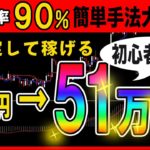 【バイナリー】わずか2万円の元手が51万円に変化を遂げた知識不要の簡単手法公開！！【必勝法】【初心者】【ハイローオーストラリア】【投資】【FX】