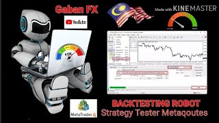 Cara Backtest Robot Forex / EA Forex di Strategy Tester MT4