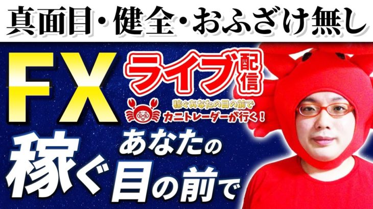 2020/11/9（月）《今週からは取りやすい…と思っています》FXライブ実況生配信専門カニトレーダーが行く! 生放送738回目🎤☆★第3期収支+427,959円★☆