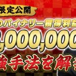 【限定LIVE】バイナリーで800万円稼いだ手法を大公開！