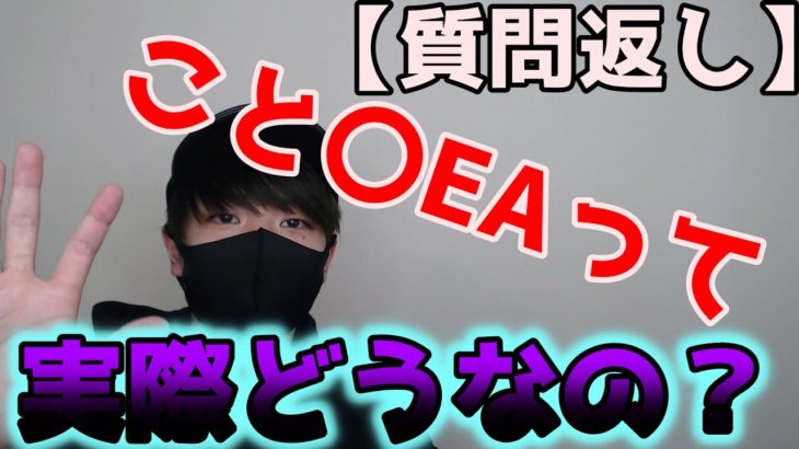 【質問コーナー】ことりEAについて暴露します。【fx自動売買】