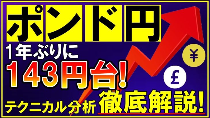 【FXライブ】※ポンド円143円。一年ぶりに戻すか？※2021年1月12日(火)