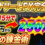 バイナリーとFXを完全攻略！！たった15分で50万円を250万円に変えた錬金術 【ハイローオーストラリア】