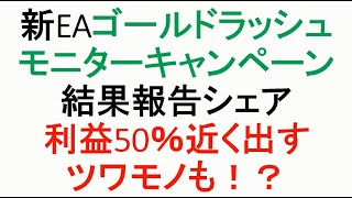 【FX】新EAモニターキャンペーン終了間近！結果報告と追加のお知らせ