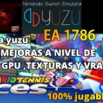 Yuzu Early Access ver: 1786 Mario Tennis Aces VULKAN test AMD fx/8320 hd/7850 Yuzu EA descarga