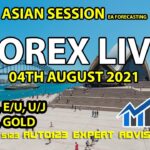 FOREX LIVE ASIAN SESSION FOREX EA FORECASTING 04TH AUGUST 2021 GOLD GBPUSD EURUSD AUDUSD USDCHF