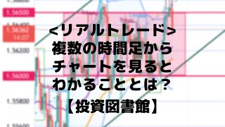 【投資図書館】FXリアルトレード！複数の時間足を見て分かることとは！？【リアルトレード実況＃5/3勝2敗】＃FX　＃投資図書館