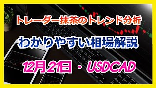 Du-R   【FX】トレンド分析　　12月21日USDCAD