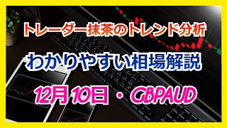 Du-R   【FX】トレンド分析　　12月10日GBPAUD