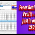 Forex real account from 2000$ to 6818$ more than 280% profit live forex proof unique forex strategy