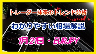 Du-R   【FX】トレンド分析　　1月21日 EURJPY