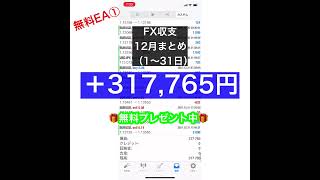 ＋317,765円【FX成績報告】【12月まとめ】#Shorts