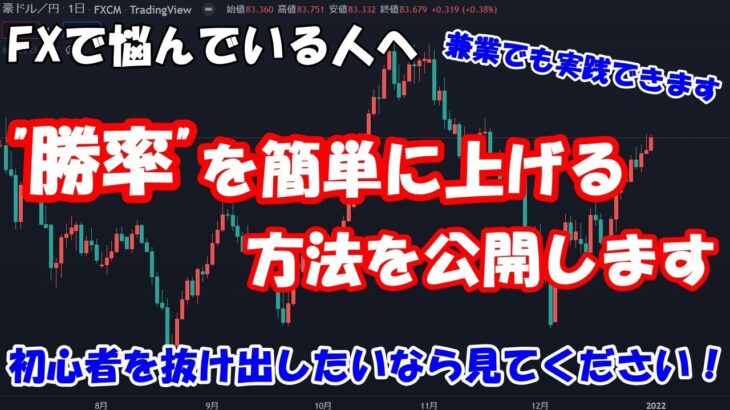 【ボラティリティの秘密】FXで”勝率”を上げる方法を公開します