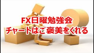 FX日曜勉強会 チャートはご褒美をくれる