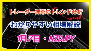 Du-R   【FX】トレンド分析　　1月7日 NZDJPY