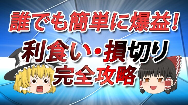 FXで誰でも簡単に爆益！損小利大をの利食い、損切り手法を公開