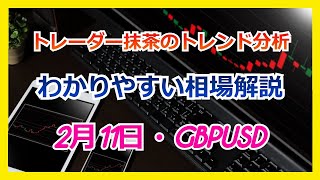 Du-R   【FX】トレンド分析　　2月11日　 GBPUSD