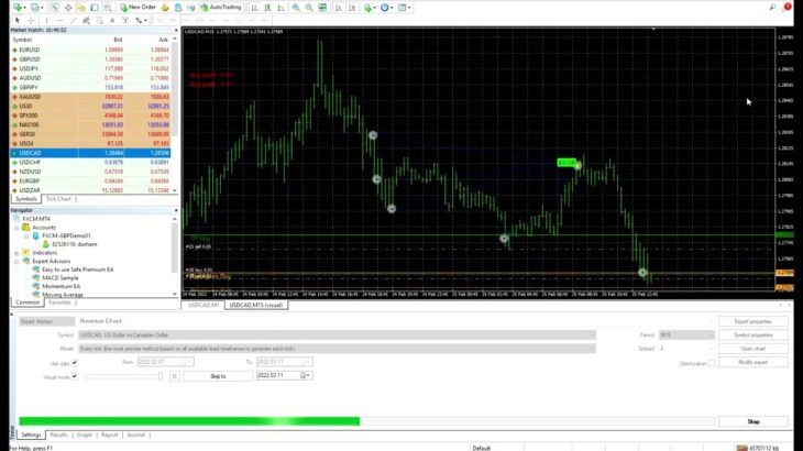 Momentum Forex Trading Expert Advisor  Test & FREE Download