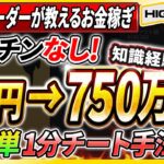 【※バイナリーの稼ぎ方】プロ投資家直伝！1万円を750万円に変えた超簡単1分チート手法とは！？【バイナリーオプション】【投資 必勝法】【高収入】【副業】【FX 】【手法 検証】