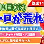 【ユーロが荒れそうな1日】2022年6月9日（木）FX実況生配信カニトレーダーチャンネル生放送1118回目