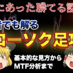 【FX初心者必見】勝てるローソク足の見方を解説！マルチタイムフレーム分析のやり方とは【MTF分析】