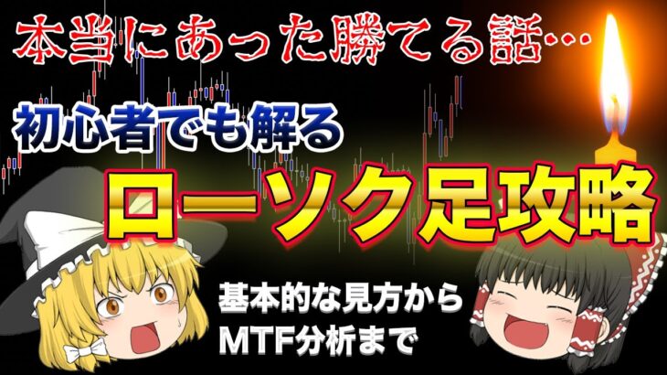 【FX初心者必見】勝てるローソク足の見方を解説！マルチタイムフレーム分析のやり方とは【MTF分析】