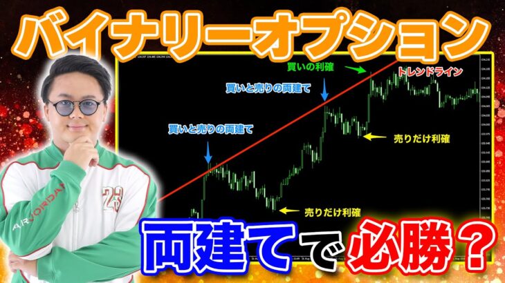 【バイナリーオプション】FXで歴戦無敗の「両建て手法」をバイナリーで使った衝撃の結果がこちら…