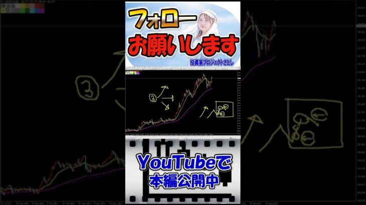 【FX初心者講座】それぞれの時間足で理解する環境認識が相場分析の必勝手順です【投資家プロジェクト億り人さとし】 #shorts