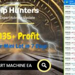 Gain $135+ Profit with Smart Machine EA | 2 Pair Mini Lot in 7 Days | Pip Hunters💎