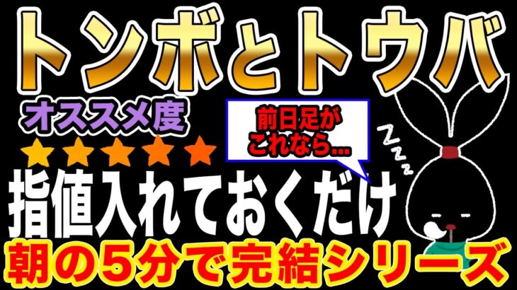 【FX手法検証】ローソク足サイントンボとトウバを検証!!