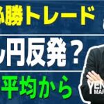 【FX必勝トレード 】ドル円トレンドが転換したのか移動平均を使って解説｜移動平均の使い方の解説、一目均衡表の遅行スパンとの類似性