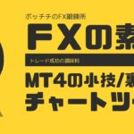 FX入門編【テクニカル分析する上で知っておきたい裏技/豆知識】