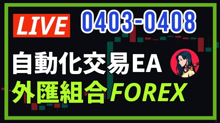 【END #008】｜外匯自動交易EA｜MT4 EA交易｜2023/04/08｜LIVE｜FOREX｜外匯保證金｜FX