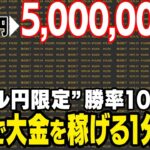 【USD/JPY限定】バイナリー初心者が初月で500万円を突破！１万円あれば誰でも簡単に稼げる直近勝率100％の１分手法！【ハイローオーストラリア】【必勝法】【投資】【FX】