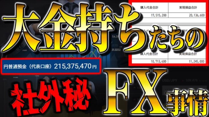 【社外秘】大金持ちたちのFX事情【バイナリー】【ハイローオーストラリア】