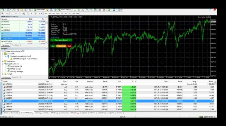 Forex Dont Bother EA-Auto Trader-7 Week Automated Trading Bot-Forex Robot Expert Advisor FX Software