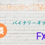 〖FX バイナリー〗BO1分足手法解説！超まったりトレード配信〜もうない⁉️6時間越えの配信！